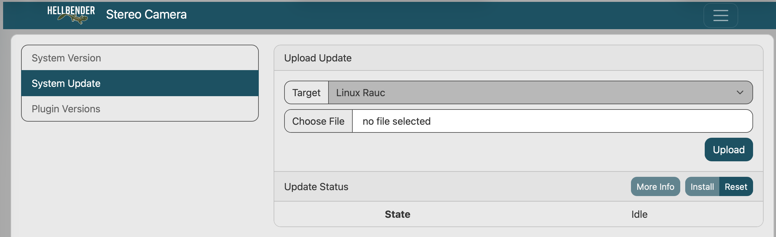 Stereo Camera Updater - Blank